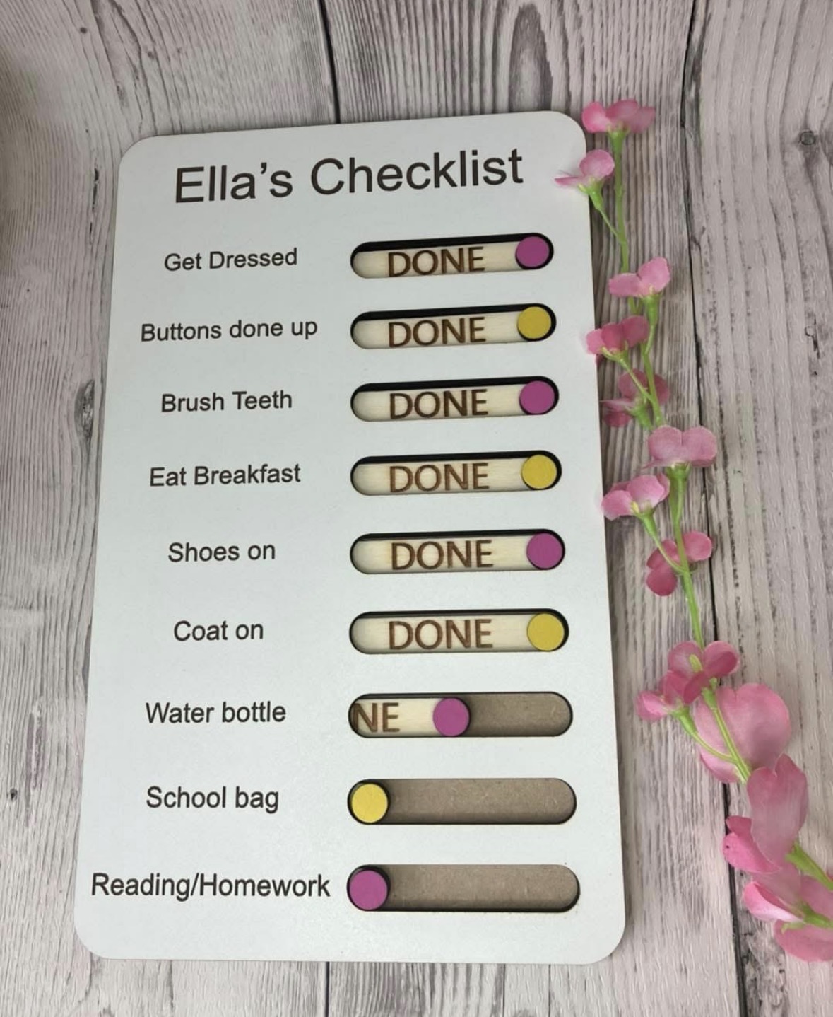 Personalised Check Board