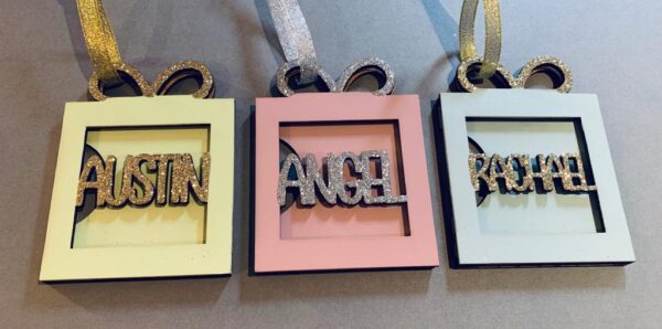 Personalised Money Gift Baubles