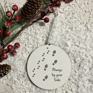 Paw/Footprint Memorial Bauble