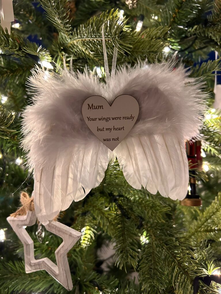 Feather Wings Personalised Heart