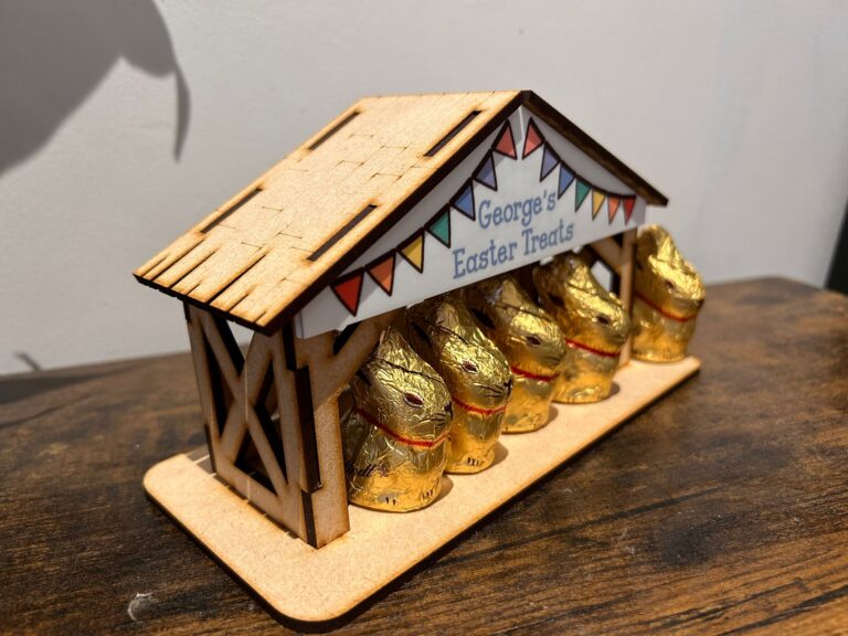 Personalised Rabbit Hutch
