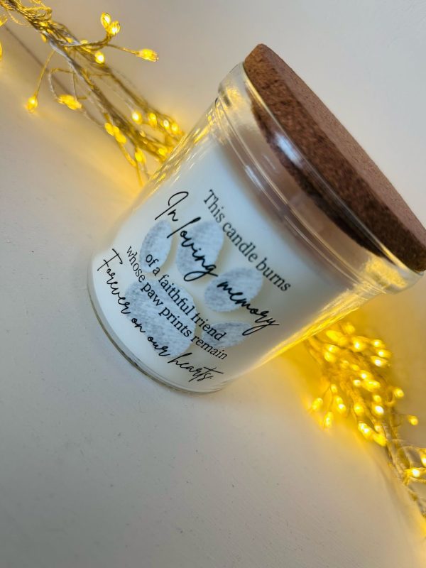 In Loving Memory Candle for Pets - Image 3