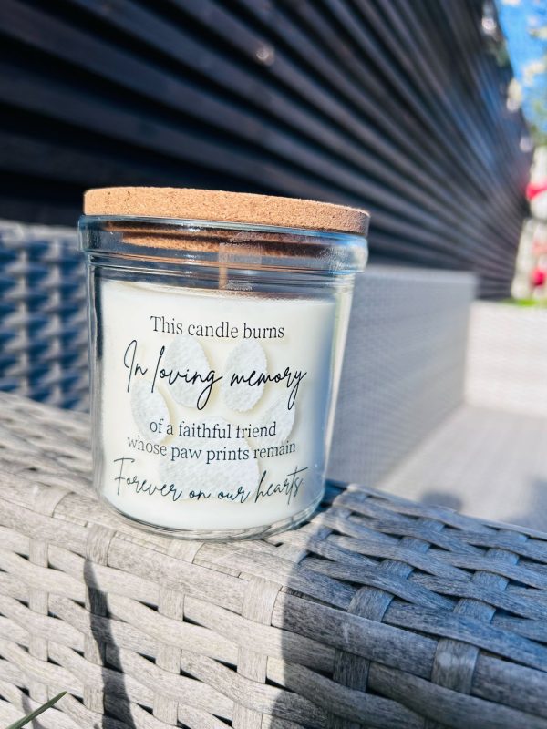 In Loving Memory Candle for Pets