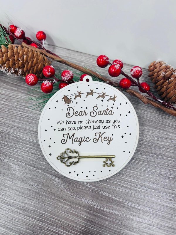 Santa Key Bauble
