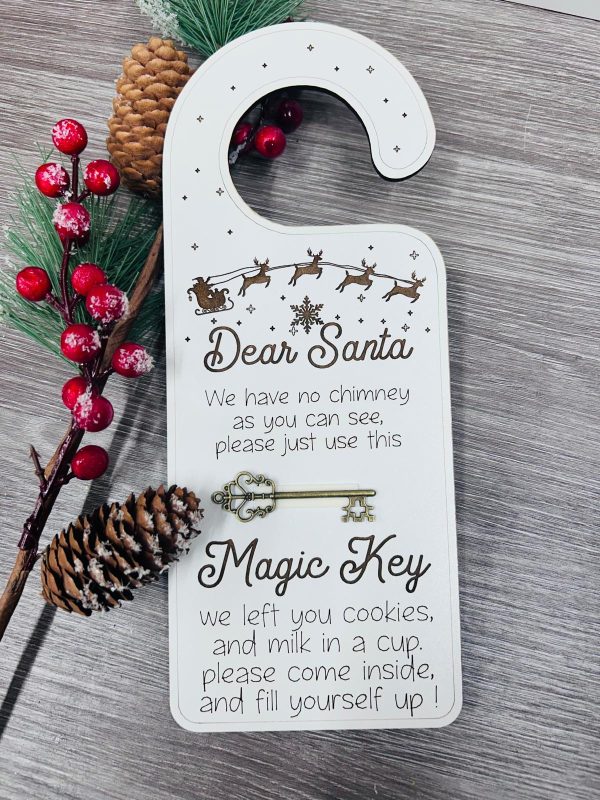 Santa Key Door Hanger