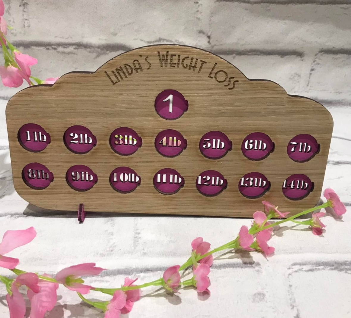 Personalised Weight Loss Tracker - Image 3