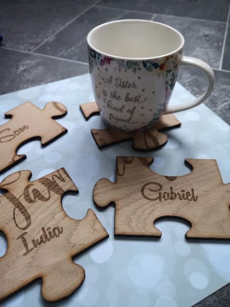 Family Coaster Set - Image 2