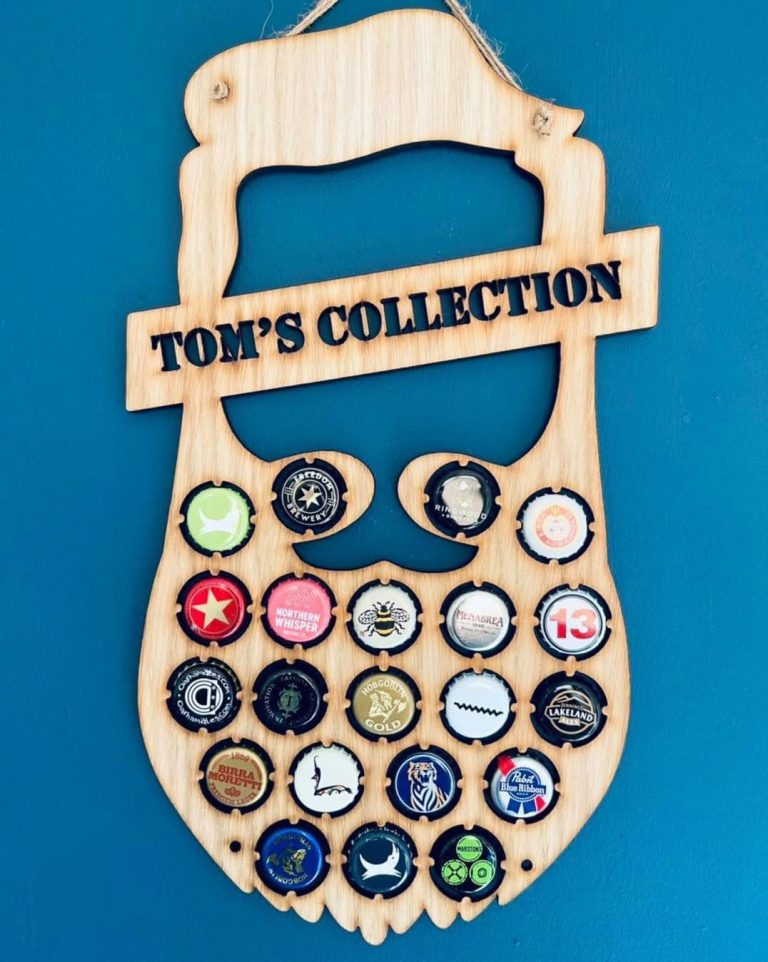 Beard Bottle Cap Holder