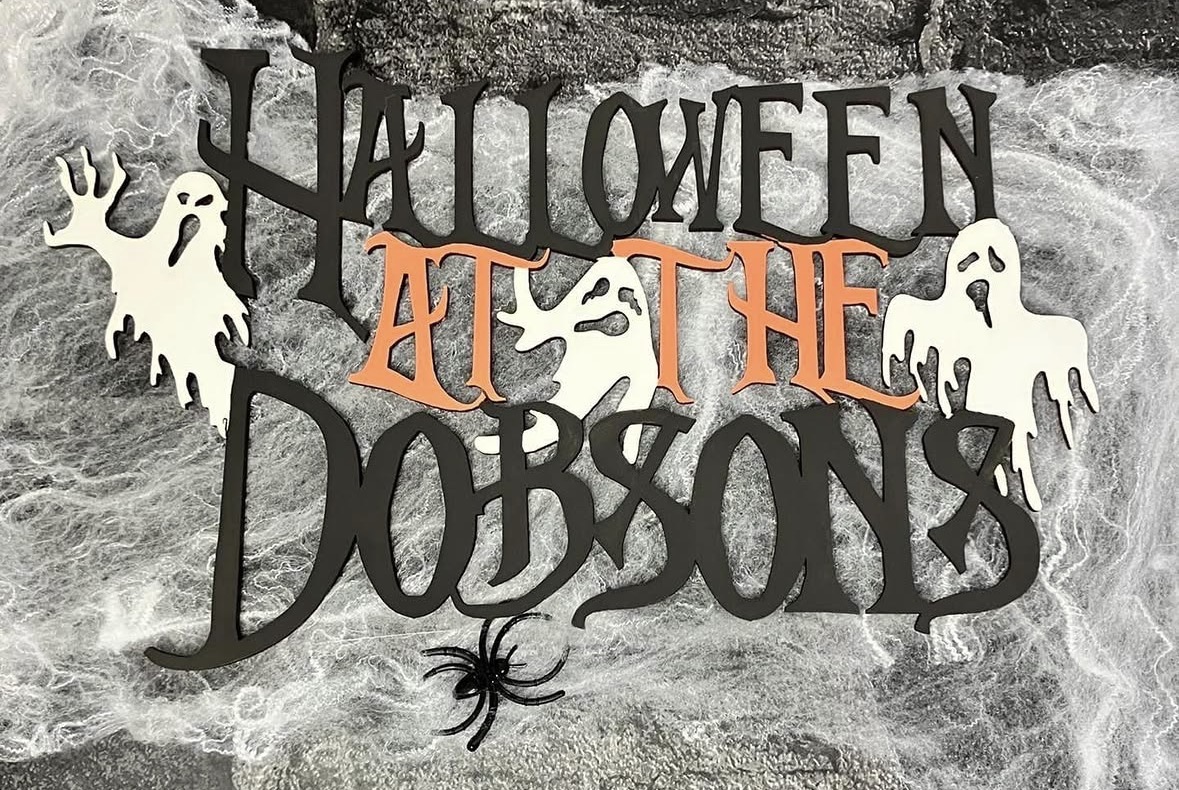 Personalised Halloween Ghost Plaque - Image 2