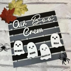 Our Boo Crew Hanging Decoration