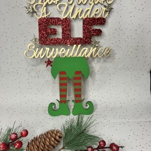 Elf Surveillance Plaque